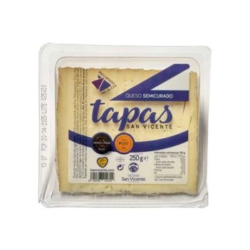 Queso Semicurado de mezcla “Tapas San Vicente”  